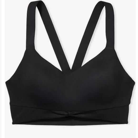 Victoria’s Secret Ultra Soft Stretchy Cloud Sport bra Live on Point Black - Picture 4 of 7